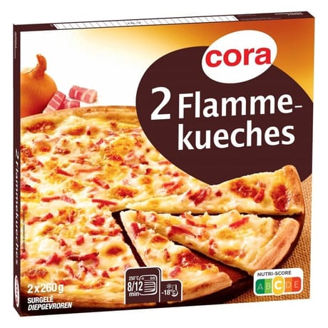 Cora 2 flammekueches 520 g