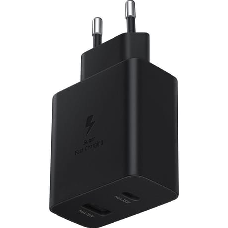 Samsung chargeur secteur rapide duo 35w+15w usbc usbc noir EP-TA220NB