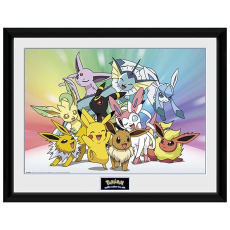Poster encadré "Evoli"