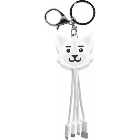 Yello koko câble usb/micro usb & usb c & lightning 0.15 m chien YKCABLEMLTDOG