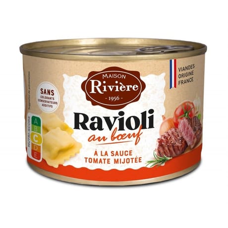 Maison riviere ravioli boeuf 400g