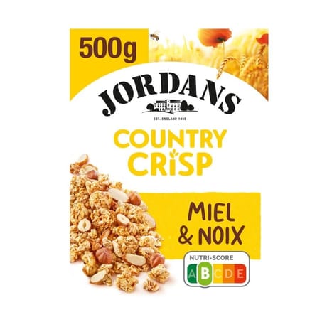 Jordans country crisp miel et noix 500g