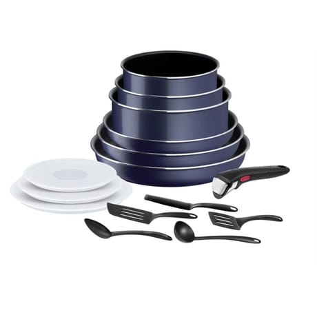 Ingenio easy cook n clean bleu paillette batterie 15 PC
