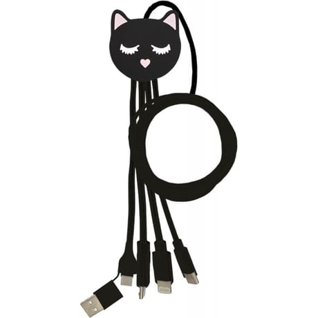 Yello koko câble de charge andy usba+usb c /micro usb / usb c/ lightning 1m YKCBLANDYXXLCATB