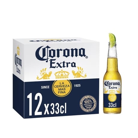 Corona extra bière 12x33cl 4.50%
