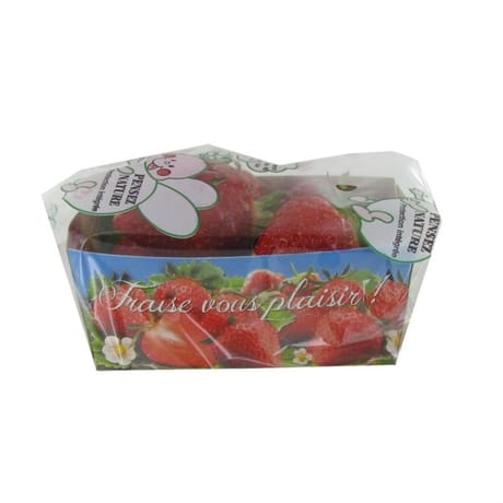FRAISE CHARLOTTE BARQUETTE 250G