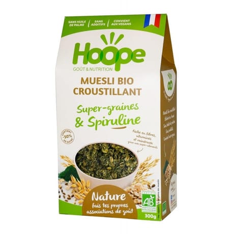 Hoope muesli bio croustillant nature 300g