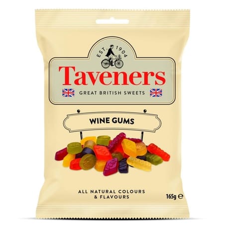 Taveners Bonbons gomme 165G