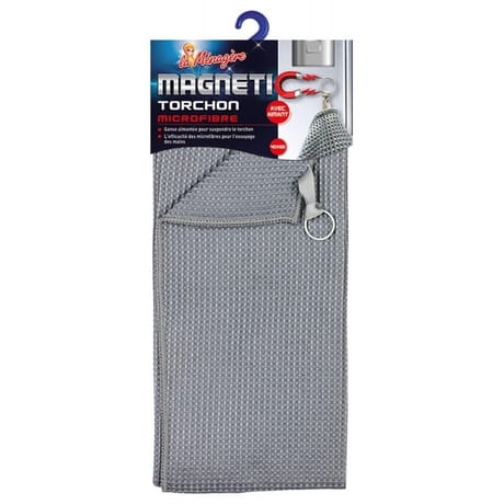 La ménagère torchon microfibre avec aimant