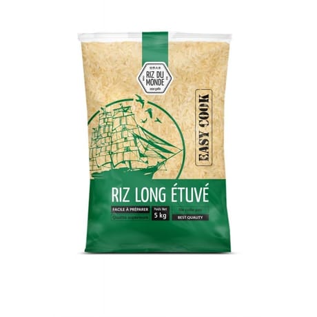Riz du monde riz long étuve indica 5 kg
