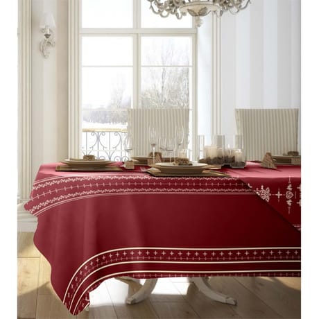 Nappe tentation megeve rouge rect 150x300cm