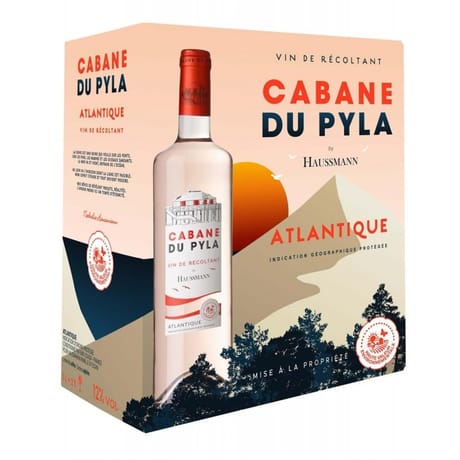 Vdp rose cabane du pyla  - 12% - bib 3l