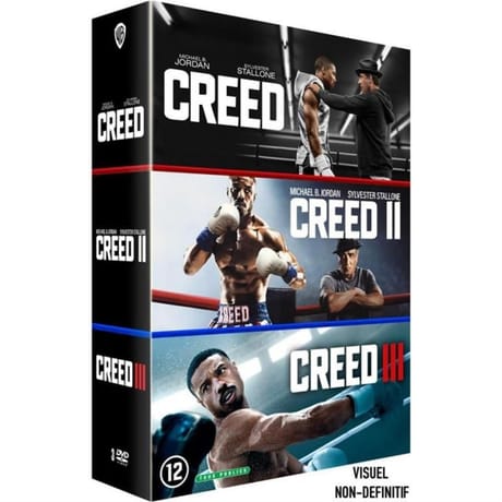 Coffret dvd  - creed I-III