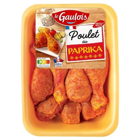 Le Gaulois pilons de poulet au paprika 1kg