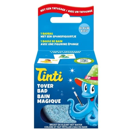 Tinti magique boule de bain bleu 40g