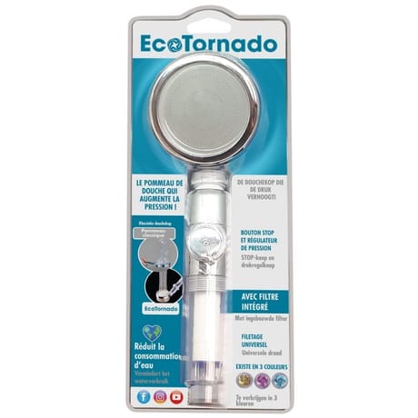 Eco tornado pommeau de douche avec filtre intégré