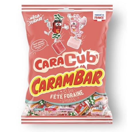Carambar caracub  fête foraine 400g