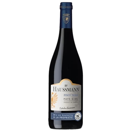 Vdp d'oc rouge pinot 75cl by haussmann 2022