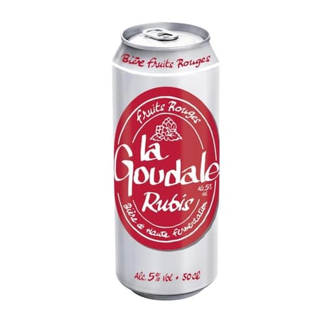 La goudale biere rubis 5° boite 50cl