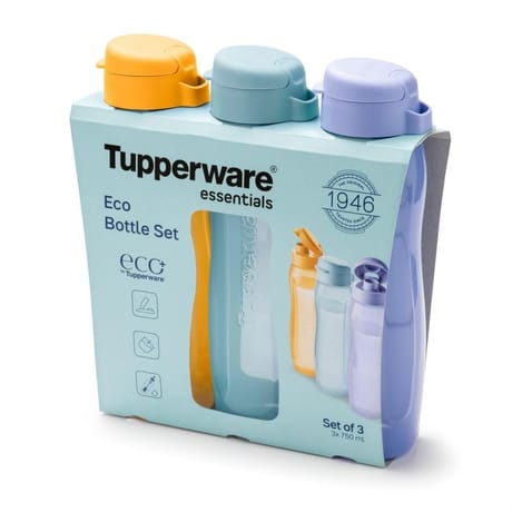 Set de 3 bouteilles 750ml eco +