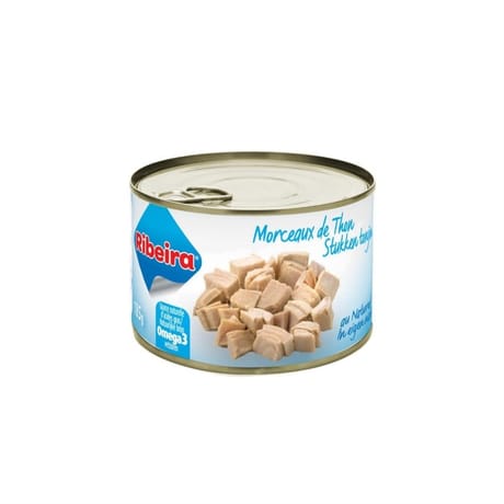 Ribeira morceaux de thon naturel listao 1/4