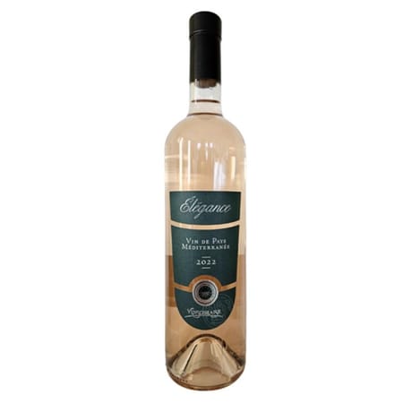 Vin de Pays de Méditerranée rosé Cuvée Elégance 13% Vol.75cl