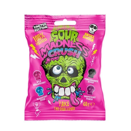 Bonbons sour madness crush 60g