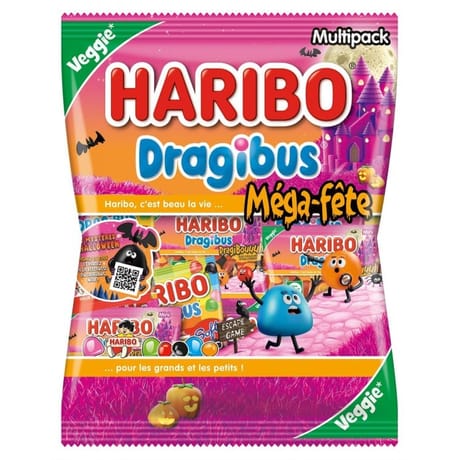 Haribo méga-fête dragibus 800g