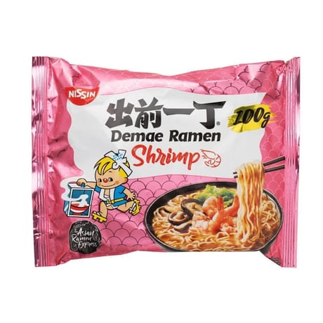 Nissin demae ramen shrimp 100g