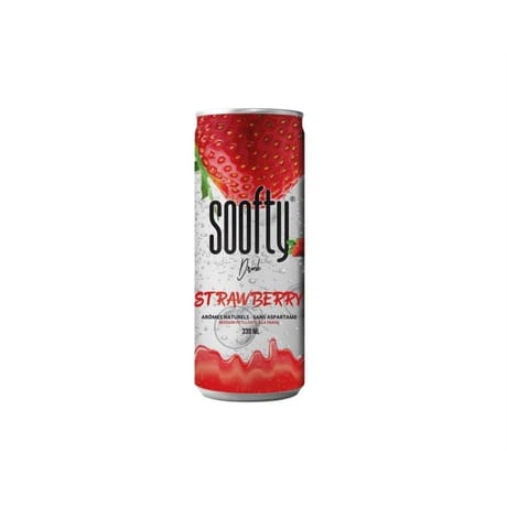 Soofty drink boisson fraise 330 ml