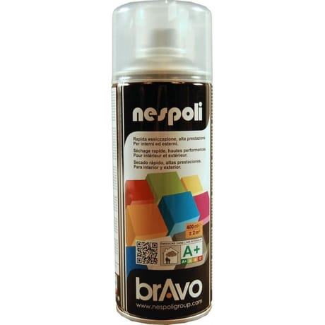 Nespoli aérosol de vernis incolore brillant 400ml
