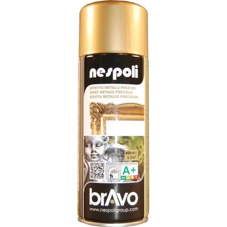 Nespoli france aérosol de peinture professionnelle or 400ml