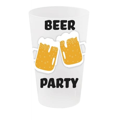 Eco-cup en polypropylène 60cl beer party