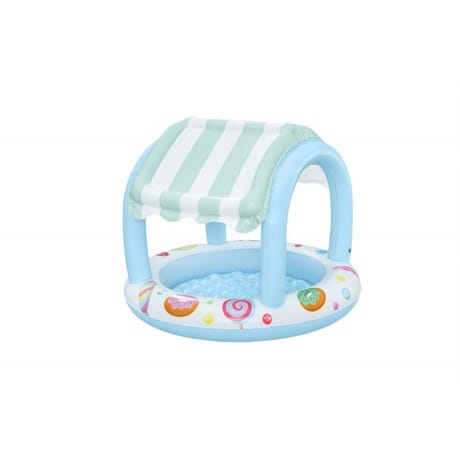 Piscinette avec auvent gonflable Sweet Shoppe  104x84cm