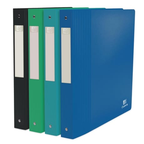 CLASSEUR OXFORD SCHOOL LIFE OCEANIS A4+ D40 4 ANNEAUX ROND PP OP AST