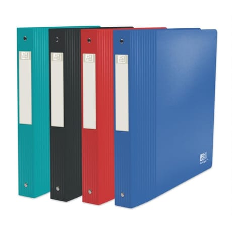 Classeur oxford school life recycle a4 + d40 4an rond pp op ast