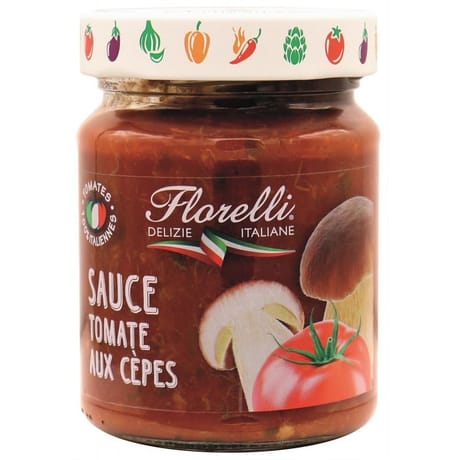 Florelli sauce tomate aux cepes 250g