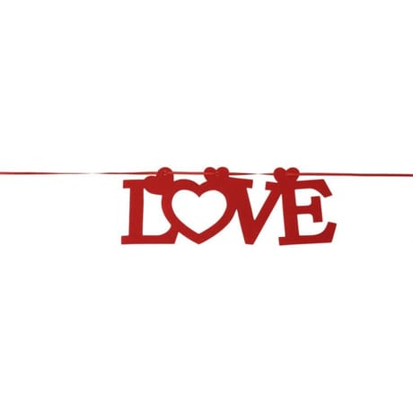 Guirlande love 180cm