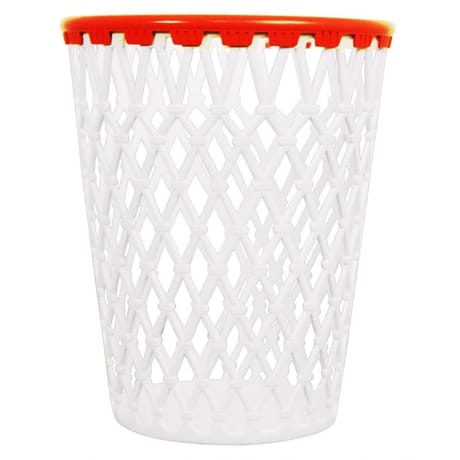 Pot à crayons "basket" - assorti blanc et noir