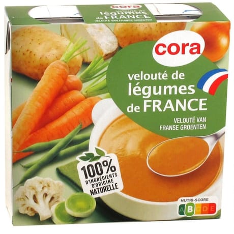Cora veloute de legumes 30cl x 2