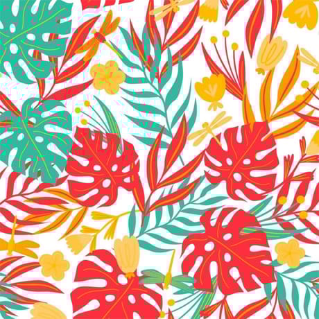 20 serviettes 33x33cm jardin des botanistes pep's