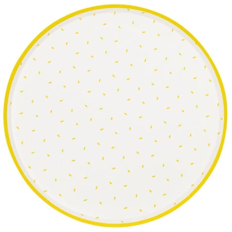 8 assiettes carton gamme air 23 cm pepita