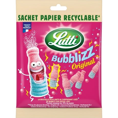Lutti bubblizz sachet recyclable 170g