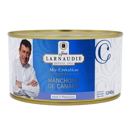 Jean larnaudie manchons de canard ma création boite 1240g