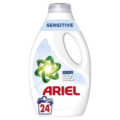 Ariel lessive liquide 24 lavages sensitive 1.08l