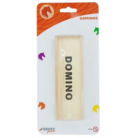 Domino boite bois