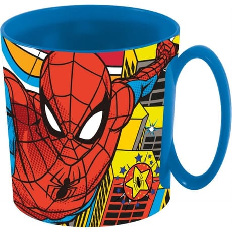 Mug micro ondable 350ml spiderman arachnid grid
