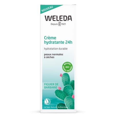 Weleda crème hydratante 24h figuier de barbarie 30ml
