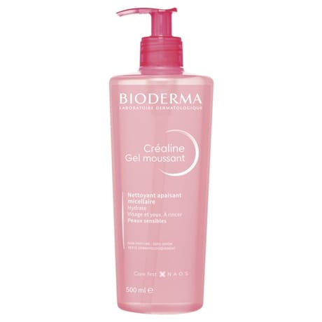 Bioderma créaline gel moussant 500ml