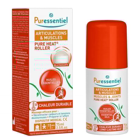 Puressentielle roller pure heat a&m 75ml